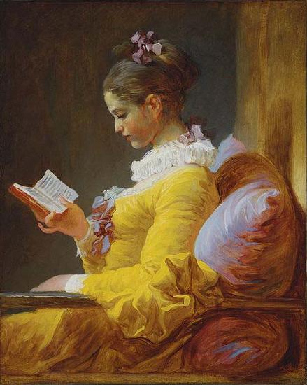 Jean-Honore Fragonard A Young Girl Reading China oil painting art